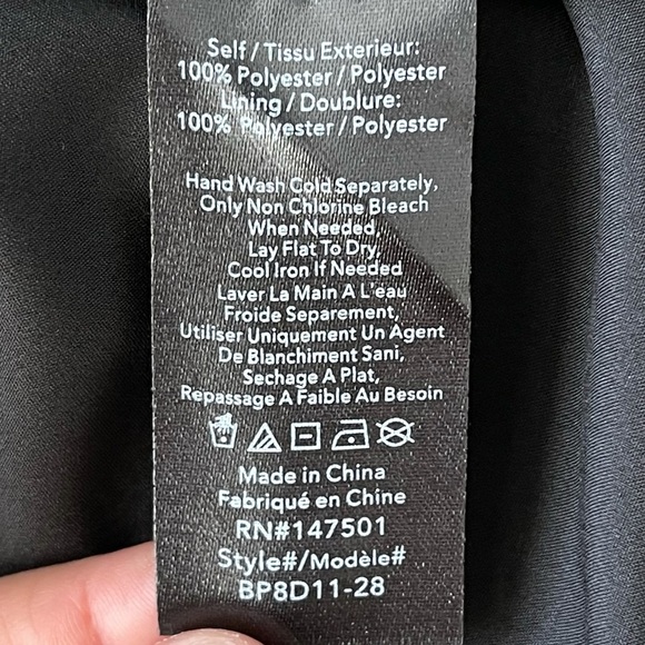 NWT Le Gali Roxane black sequined sleeveless halter party dress with back zipper - Picture 7 of 14